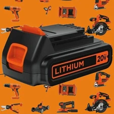 3800mAh for Black and Decker 20V Lithium-Ion Max Battery 20 Volt LBXR20 LBXR2020