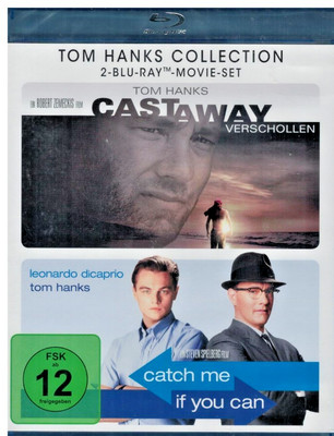 Cast Away - Verschollen & Catch me if you can [Blu-ray/Neu/OVP] Tom Hanks