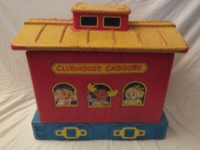 Vintage The Get Along Gang Clubhouse Caboose Kids Toy Box 1984 RARE