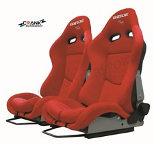 1x Bride Stradia Red Fiberglass Recliner Seat Adr Approved Au Stock
