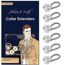 Collar Extenders/Neck Extender/Wonder Button for 1/2 Size Expansion of Men