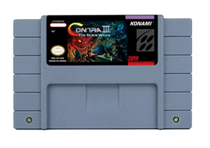 Contra 3 The Alien Wars SNES Gameplay