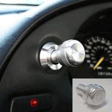 Brand New Headlight Knob Bezel Package fits 94-04 MUSTANG (ALL) Flat