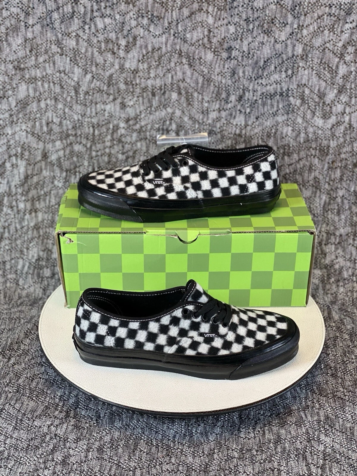 Sneakers stringate Vans x Concepts OG Authentic LX in mohair da uomo taglia 9 5