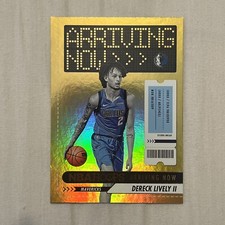 Dereck Lively II 2023-24 NBA Hoops Holo Gold Foil Arriving Now Rookie RC Dallas