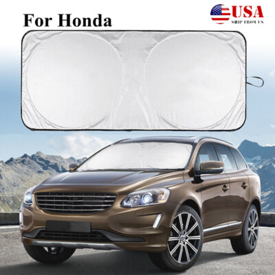 For Honda Civic CRV Car Windshield Sun Shade UV Block Front Shield Visor Cover