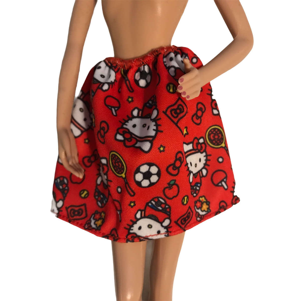 barbie hello kitty red dress fashion Hello Kitty Blue