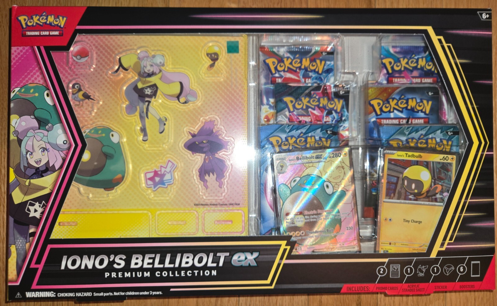 Pokemon TCG Iono's Bellibolt Ex Premium Collection BRAND NEW SEALED Pokémon