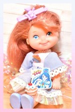VTG Mattel Cherry Merry Muffin Cupcake Doll Betty Berry Series 1 Blue Dress