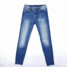Vigoss Marley Super Skinny Women's Blue Jeans Size 27 ( Measures 27x27 ) Denim