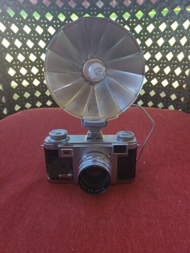 Vtg Zeiss Ikon CONTAX Camera with zeiss opton sonnar 1:1.5 f= 50mm untested cc1 - Picture 1 of 12