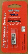 Futaba 35Mhz Channel 61 35.010Mhz Dual Conversion FM Receiver Crystal