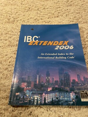 IBC Extendex 2006 Paperback extended index to the international building code