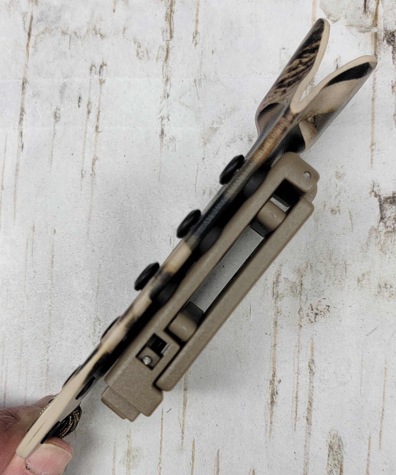 KYDEX SHEATH w COMBAT CLIP FOR KNIVES OF ALASKA ELK HUNTER, KOA063 eBay