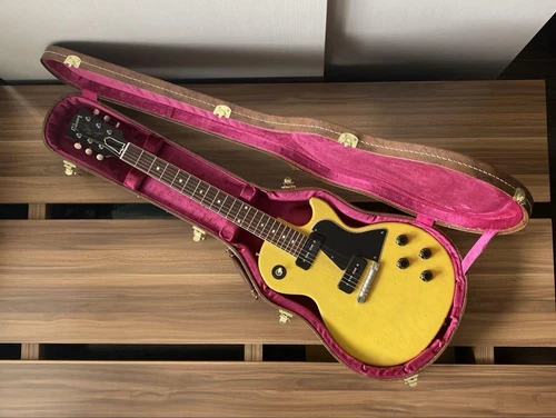 Gibson Custom Shop Les Paul Special TV Yellow Electric Guitar W/Hard Case