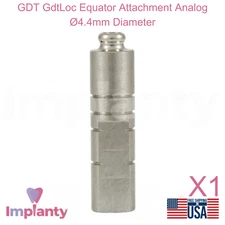 GDT GdtLoc Equator Attachment Stainless Steel Analog Ø4.4mm Diameter