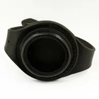 New genuine leather wristband for pocket watch high quality handmade black 45 mm