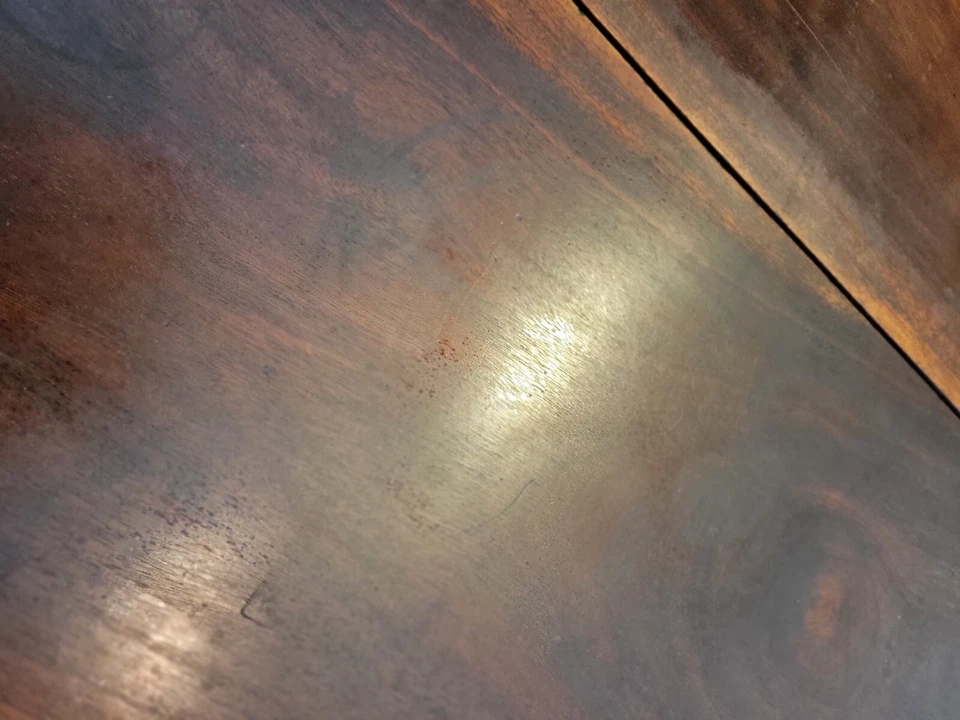 ¡Mesa Gateleg antigua rara de nogal de Inglaterra! Foto 3 de 4