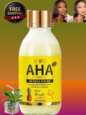 AHA Strong Whitening Face Serum Dark Spots Skin Glow, 125ml USA Stock     