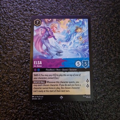 Elsa Eismaschine - 69/204 - Archazias Insel - super selten - Lorcana
