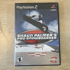Shaun Palmer's Pro Snowboarder (Sony PlayStation 2, 2001) CIB completo con manuale