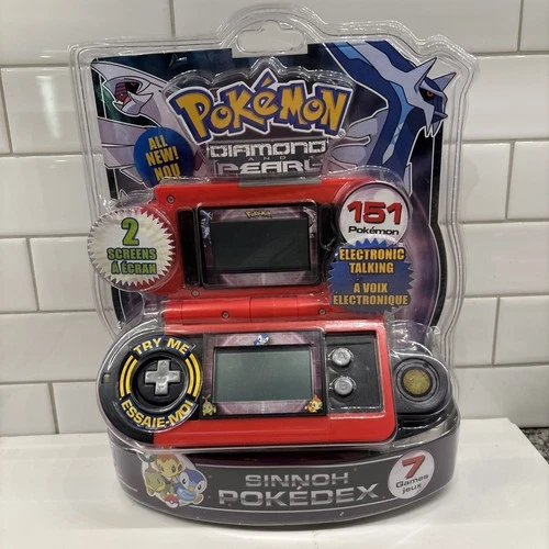 Vintage Jakks 2007 Pokemon Diamond Pearl Electronic Toy  Pokedex New sealed