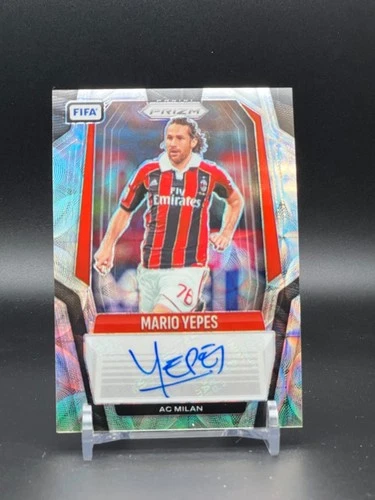 Mario Yepes 2025-26 Panini Prizm Choice FIFA Soccer Scope Prizm Auto AC Milan