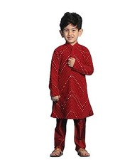 VASTRAMAY YUVA Boys' Kurta Pyjama Set