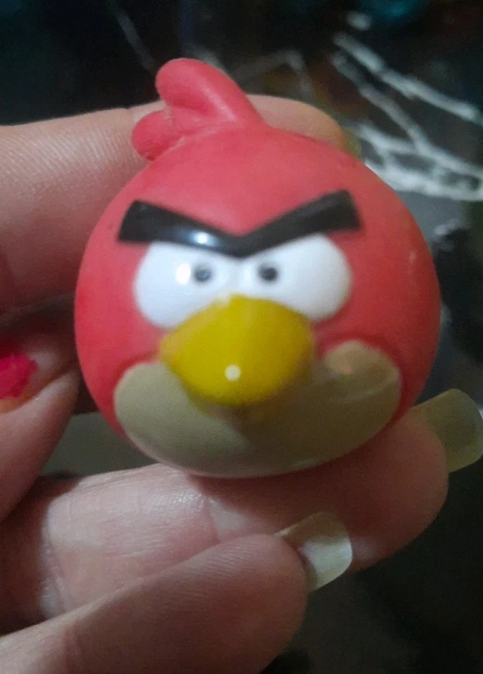 ANGRY BIRDS KNOCK ON WOOD JUEGO PIEZA DE REPUESTO PÁJARO AMARILLO 2 Y PÁJARO ROJO Foto 3 de 4