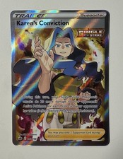 Karen's Conviction (Full Art) 193/198 Swsh06: Sword & Shield - Chilling Reign... on eBay