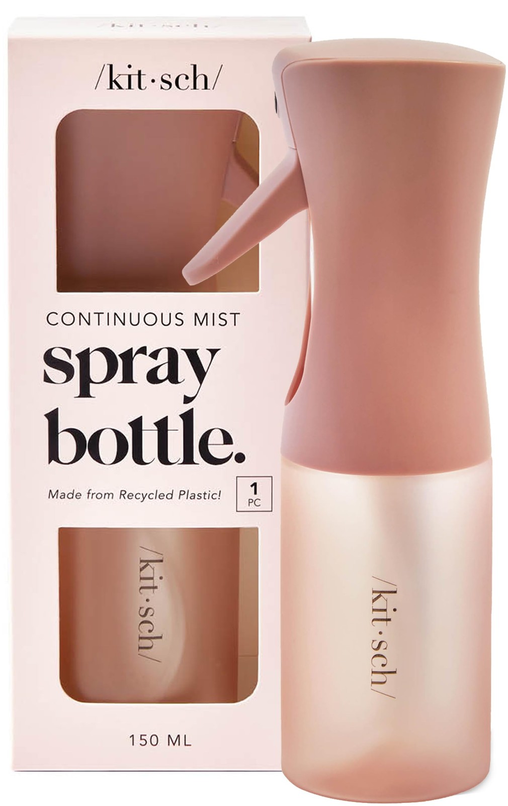 Kitsch Spray Bottle for Hair 150ml Continuous Water Spray bottle for Hair