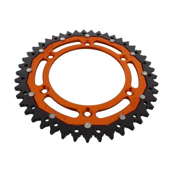 Kettenrad Alu Orange 45-ZäHne 520-Teilung FüR KTM SX 400 Racing Bj. 2000-2002-image
