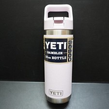 Yeti Cherry Blossom 18oz Rambler Bottle Limited Edition With Chug Cap Textured