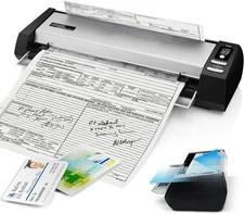 Plustek D430 Plus Desktop Compact Scanner - Citrix Ready and Most Rx Software