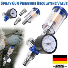 1/4 Druckluft Filter Druckminderer Manometer ...