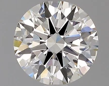 Certificate AGI 1.09 CT Round Natural Mined Diamond Loose H color VVS2 clarity