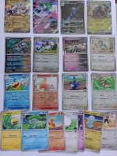 Pokémon Card Bundle Scarlet And Violet Set EX IR Holo PAR JTG OBF TEF Collection