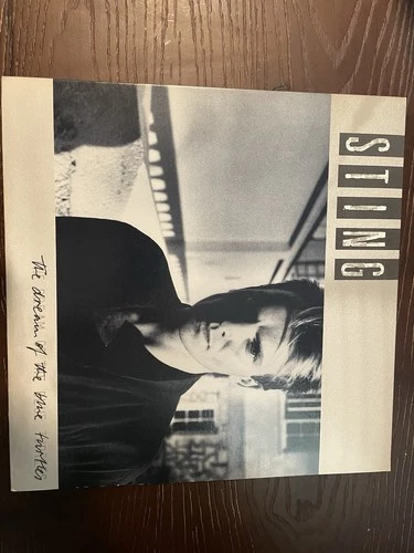 STING LP The Dream Of The Blue Turtles 1985  A+M  vinyl VG+/VG+