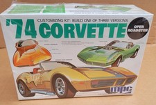 Mpc 74 Corvette Open Roadster Open Sealed Parts 125 Customizing Kit 1-7406-250 Mpc 74 Corvette Open Roadster Open Sealed Parts 125 Customizing Kit 1-7406-250