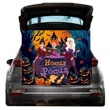 Halloween Trunk or Treat Car Decorations Kit for 49.2 x 39.3 inches Witches
