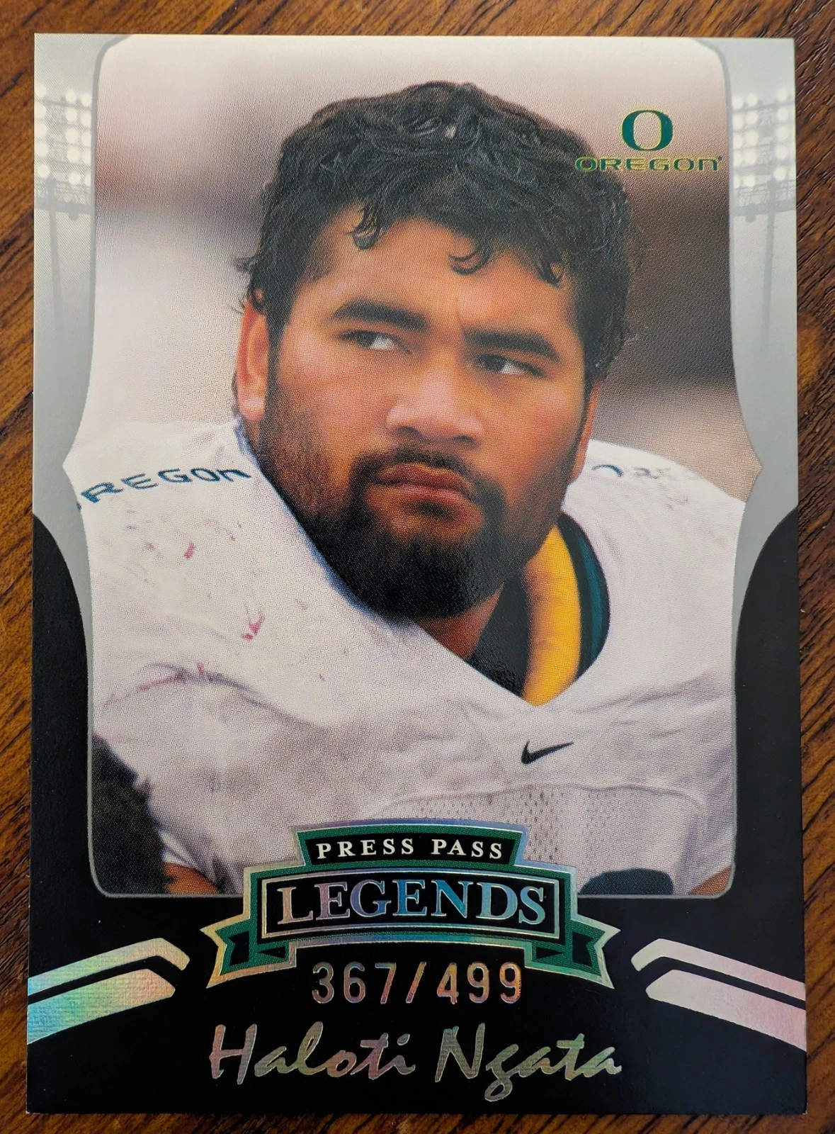 Haloti Ngata Press Pass Legends #S32 Silver