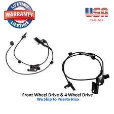 2 Abs Wheel Speed Sensor Front Right Left Fit Toyota Rav4 2006-2018 4wd Fwd