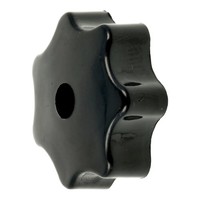Sterngriffmutter M6 Schwarz KR51/1, KR51/2, SD 50, SR4-1, SR4-2, SR4-3, SR4-4, S