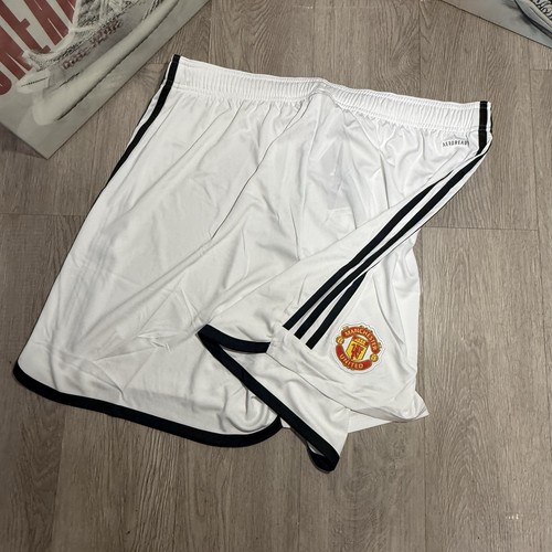 Manchester United Adidas Home Replica Shorts Herren 2023/24 weiß XL, 2Xl, 3XL NEU - Bild 6 von 9