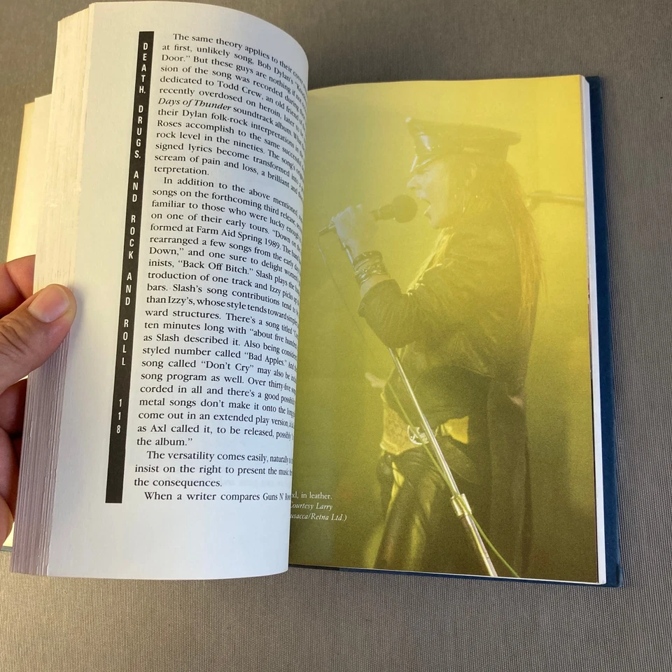 GUNS 'N ROSES | Apetite for destruction | FIRST ED. Danny Sugerman, Century 1991 - Imagen 3 de 4