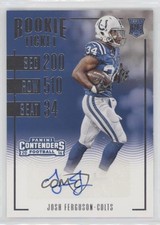 2016 Panini Contenders Rookie Ticket Josh Ferguson #137 Auto 7m3