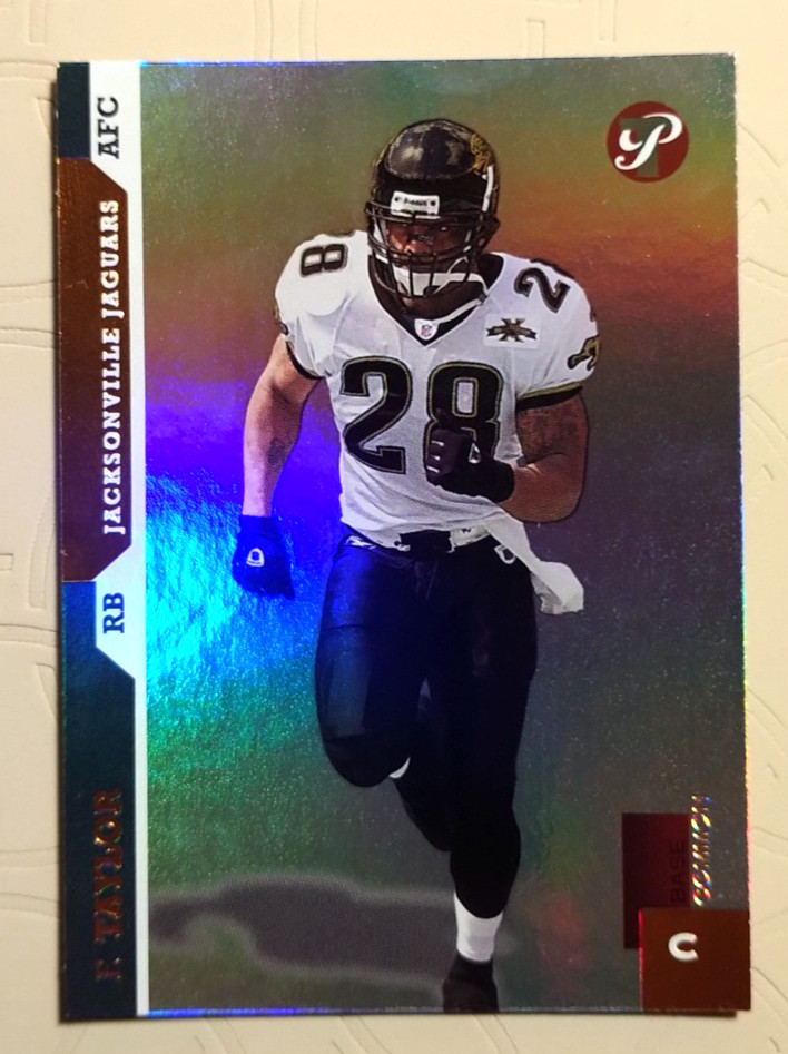 FRED TAYLOR 2005 Topps Pristine Uncirculated /750 - JACKSONVILLE JAGUARS #18
