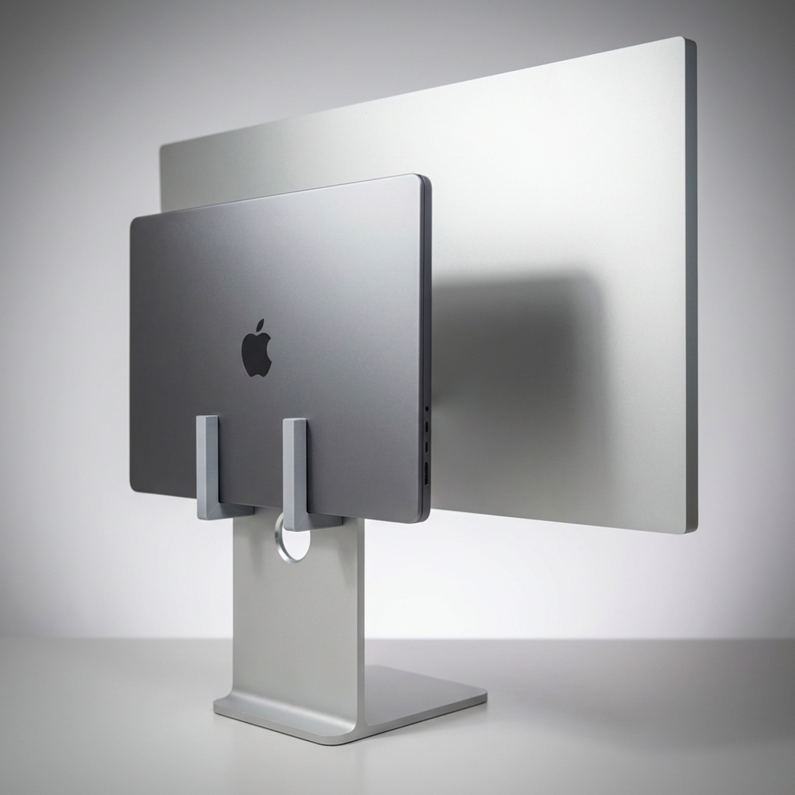 Supporto MacBook/Laptop per Display Apple Studio (tilt & shift)
