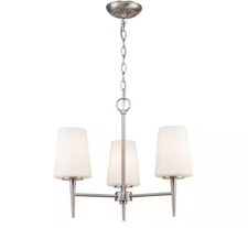 Bel Air Lighting Horizon 3-Light Brushed Nick...