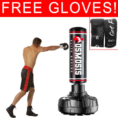 Freistehender Boxsack Heavy Duty MMA Kickboxen Gym Training Kampfsport